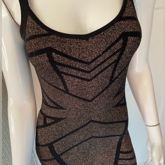 Gentle Fawn Bronze Metallic Dress - Picture 3 of 7